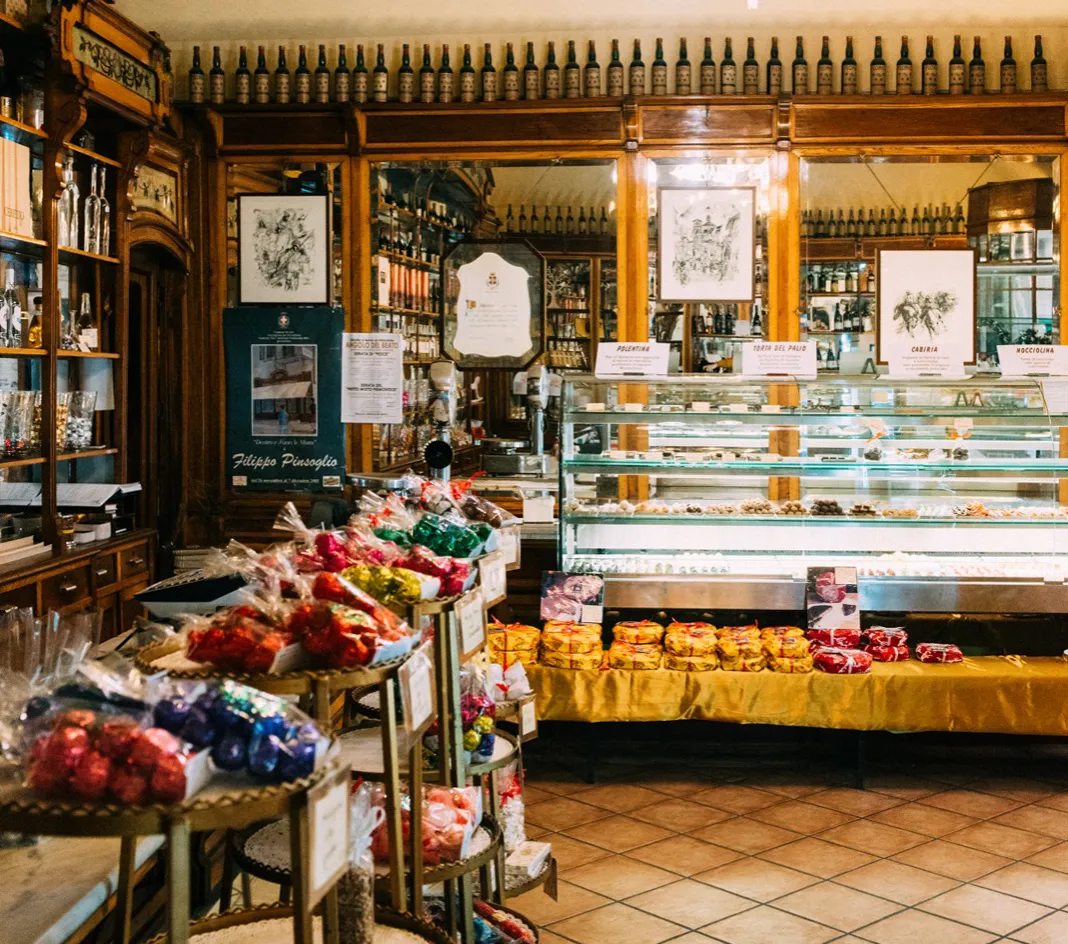 Negozio pasticceria Giordanino Asti