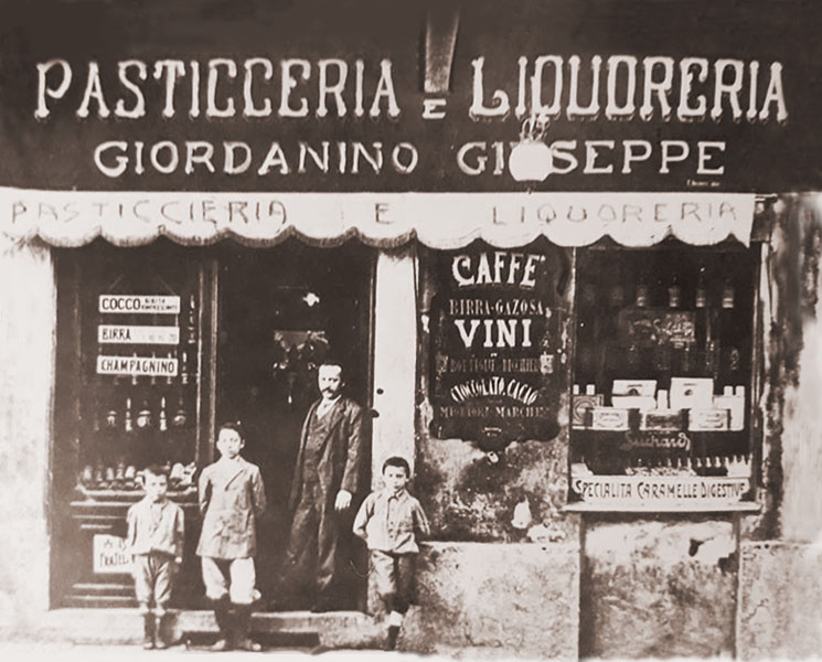 pasticceria storica Giordanino dal 1912